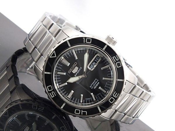 Seiko 5 Automatic Mens Diver Sports Watch SNZH55 SNZH55K1  