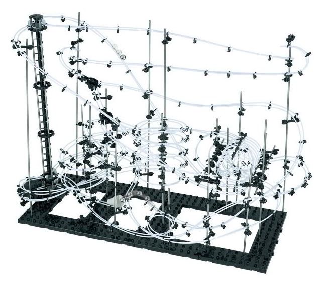 SpaceRail Level 8 Marble Roller Coaster SpaceWarp (Australia)  