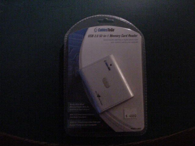 New USB 52 in 1 Memory card reader (cables to go)  