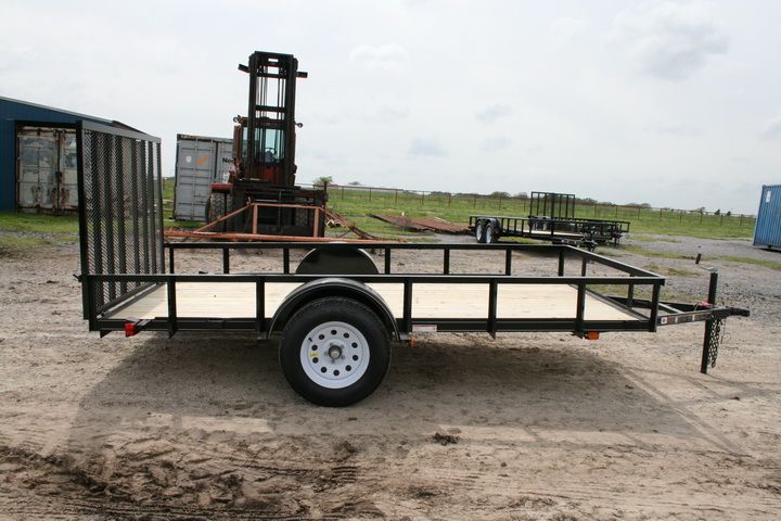 New 12 x 6 Utility Equipment ATV Lawnmower Trailer  