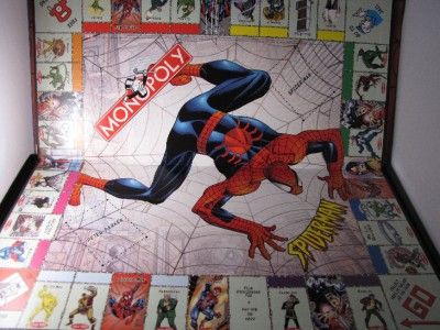 SPIDER MAN MONOPOLY COLLECTORS EDITION BOARD GAME  