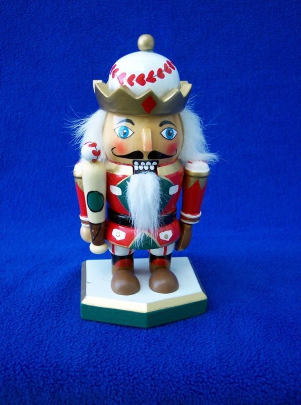 Chubby BASEBALL Player Christmas Nutcracker  