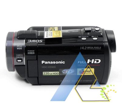 Panasonic HDC HS900 220GB 3MOS 3D Full HD Camcorder Pal  