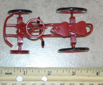 MINIATURE METAL QUADRACYCLE PEDAL CAR   ENESCO  