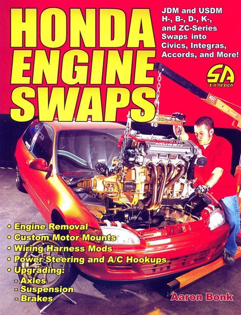 Honda Civic and Del Sol Engine Swap 1993 1994 1995 1996  