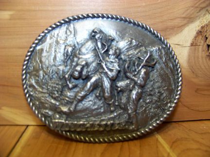 Winchester Pewter 1995 Bergamot Olin Belt Buckle  D 600  