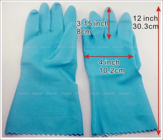 pairs Gloves Plastic Large L 12 inch kitchen Home Restaurant 