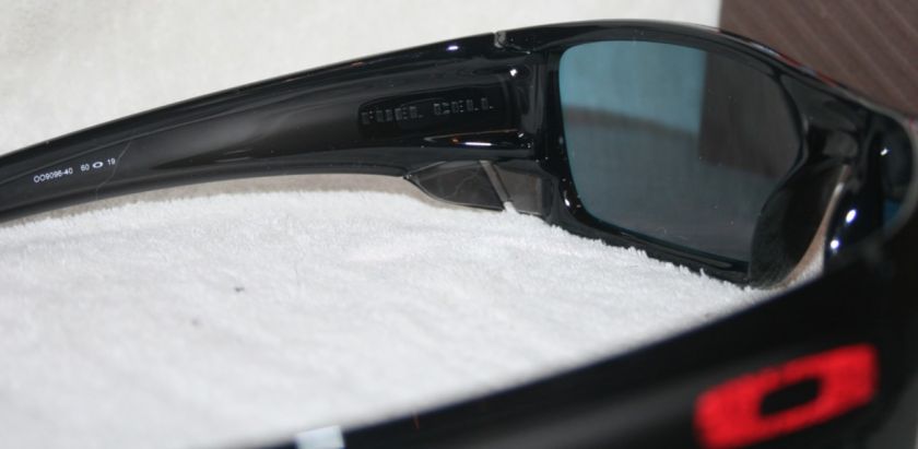   SUNGLASSES~FUEL CELL~BLACK INK w/ RUBY RED IRIDIUM LENS~NEW~  