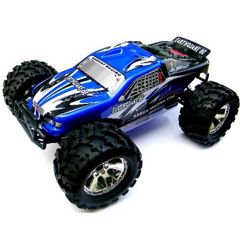 EARTHQUAKE 8E 1/8 Brushless RC Truck Dual Lipos Blue  