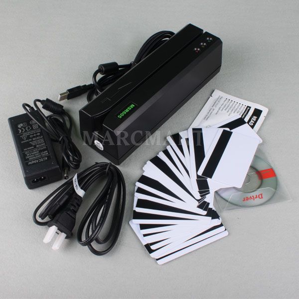   Magnetic Swipe Card Reader Writer Encoder+20 Blank HiCo Card  