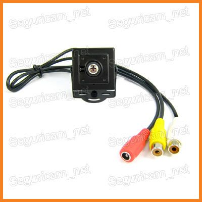 Mini Screw Sony CCD Video Audio AV CCTV Security Camera  