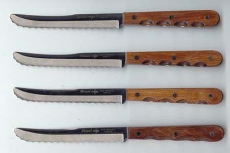 NEW Case XX Hardwood Steak Knife Set 4 Piece #824  