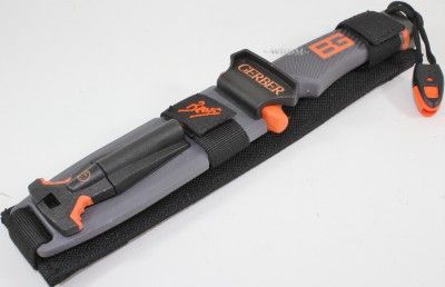   Bear Grylls Ultimate Fine Edge Full Tang Camping Hiking Survival Knife