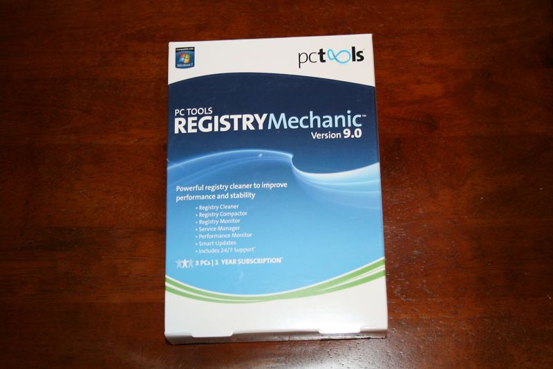 PC TOOLS REGISTRY MECHANIC VERSION 9.0 UP TO 3 PCS  