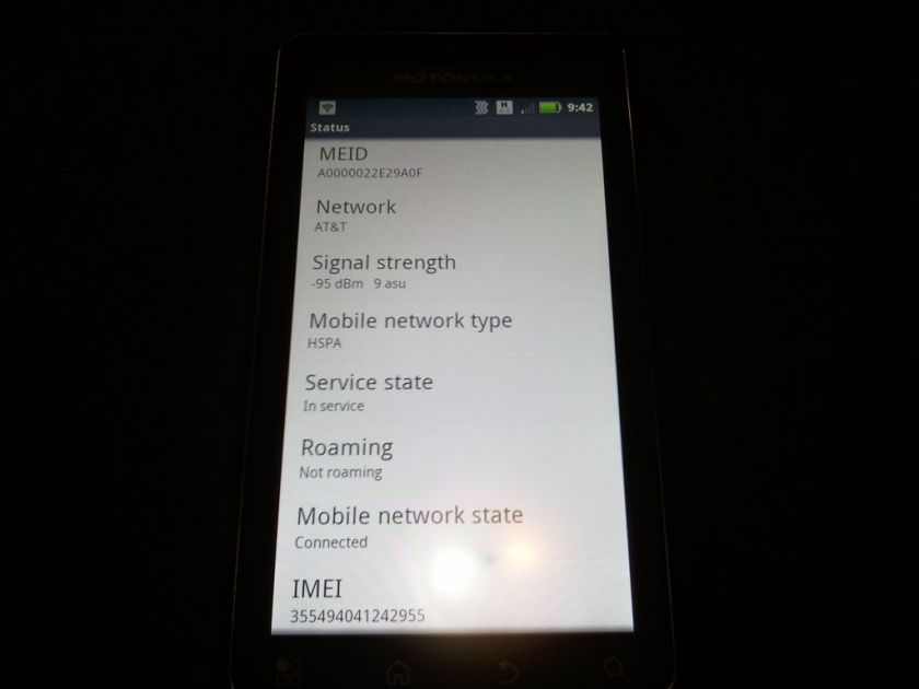 UNLOCKED MOTOROLA DROID 2 GLOBAL USA GSM CARRIER AT&T T MOBILE VERIZON 