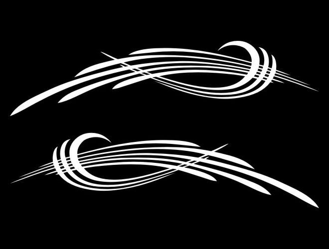 VINYL PINSTRIPE PINSTRIPING DECAL STICKER GRAPHIC 8bc  